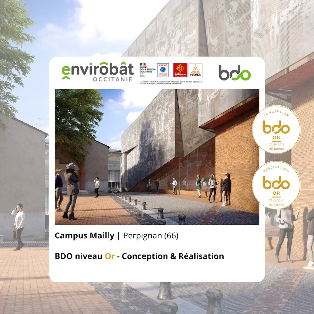 Projets labellisés BDO - 1 Campus Mailly - Perpignan 66