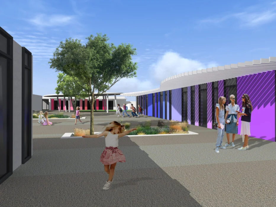 Visuel CONSTRUCTION GROUPE SCOLAIRE SIMONE VEIL à Peyrestortes (66)