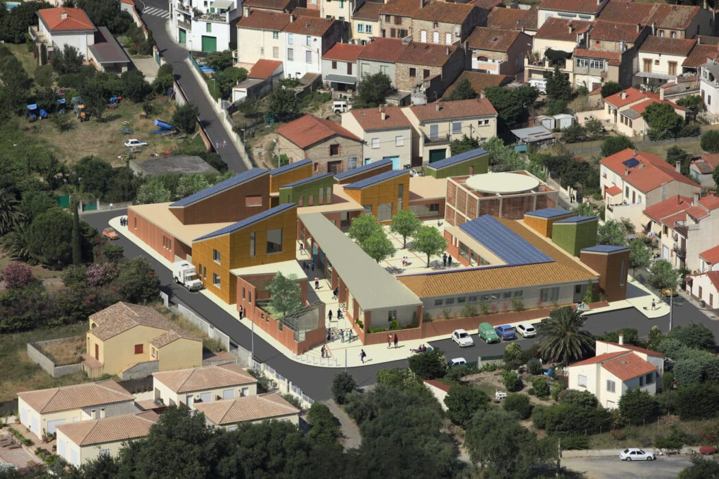 Insertion projet de construction groupe scolaire achille cadenat à Passa (66)