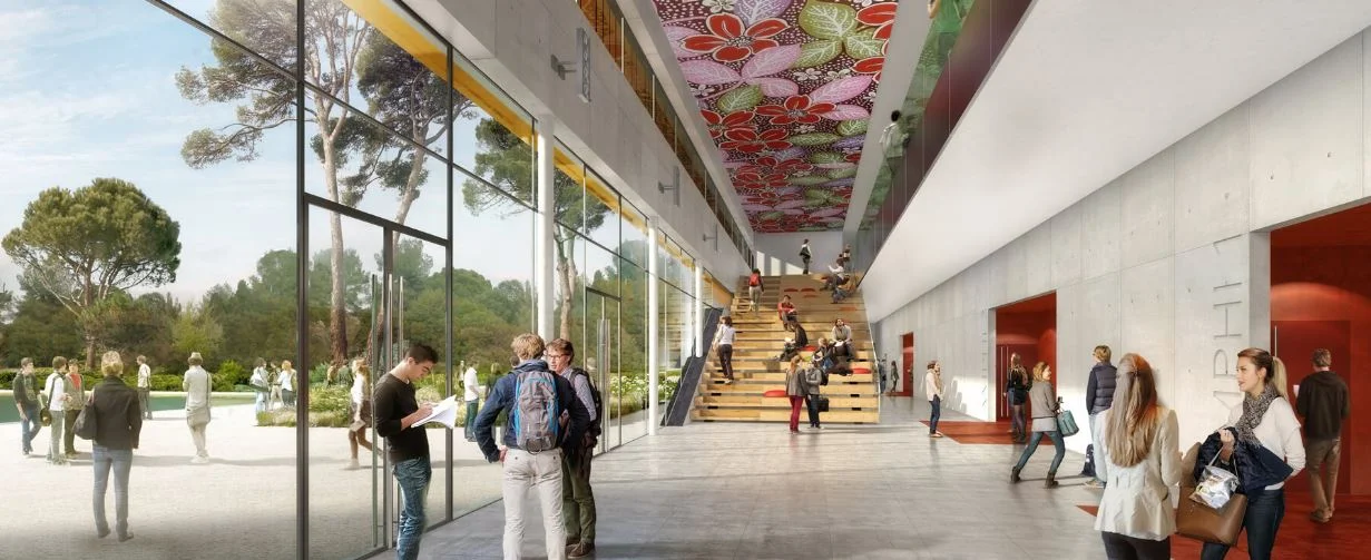 Visuel intérieur village des Sciences à Montpellier (34)