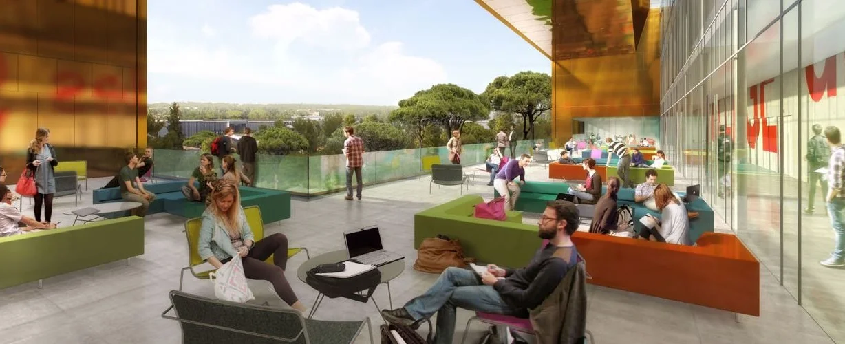 Visuel village des Sciences à Montpellier (34)