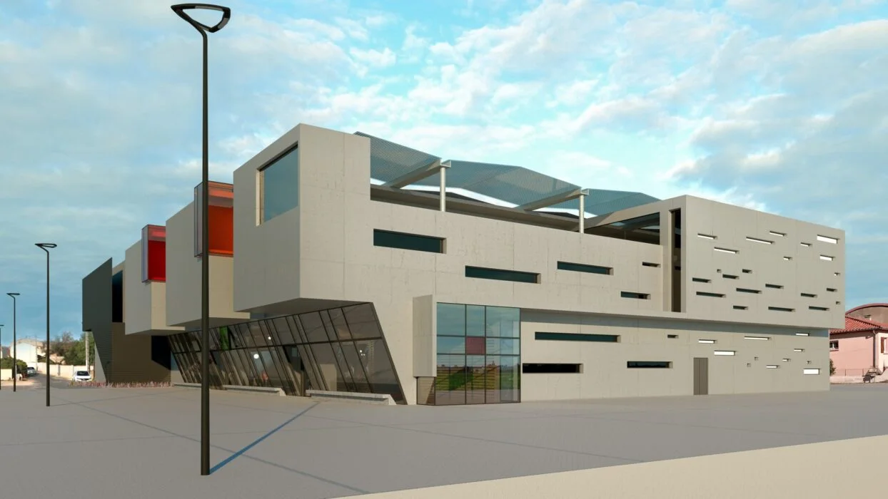 Visualisation projet AMÉNAGEMENT D’UNE SALLE MULTI-ACTIVITÉS ET DE LOCAUX POUR L’IDEM - Le Soler (66)