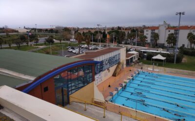 Installation ombrières photovoltaïques – Centre de natation Arlette Franco