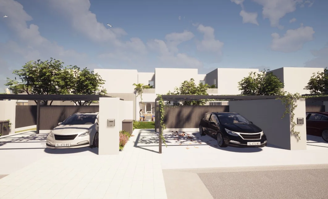 Visuel du projet de construction 26 logements - Lotissement Saint Mamet - Saint Estève (66)