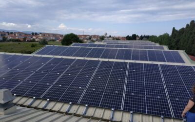 Installation photovoltaïque toiture Centre Technique Communautaire – St Laurent de la Salanque (66)