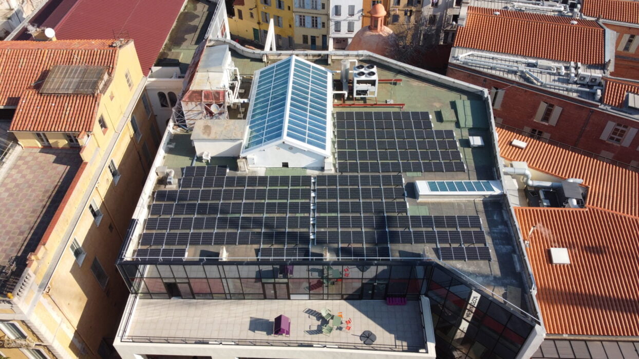 Illsutration Installation photovoltaïque Médiathèque de Perpignan