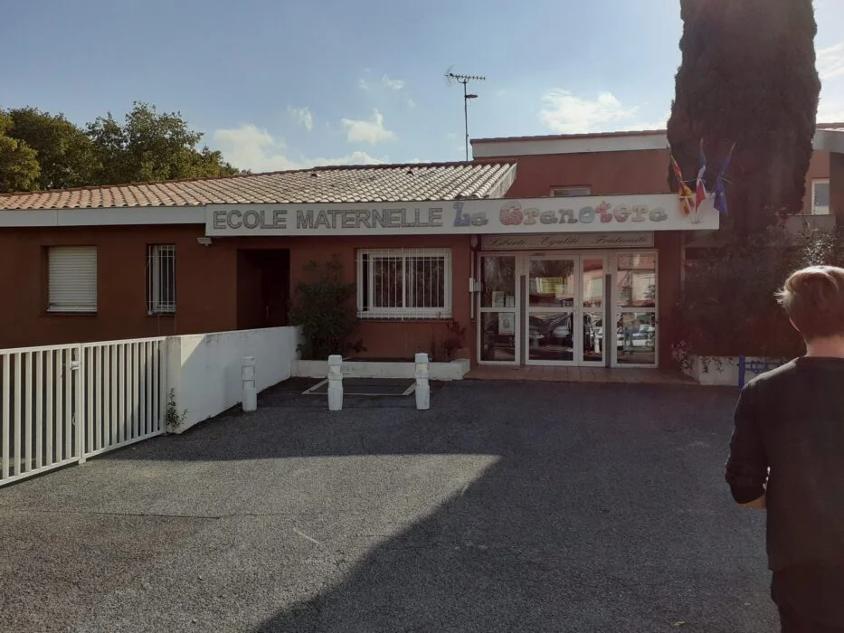 Photo façade école maternelle Granotera Argelès sur mer
