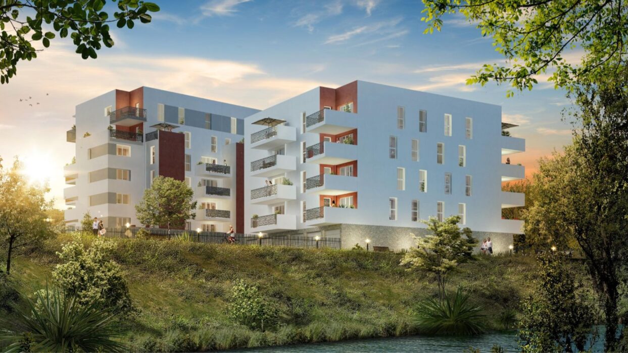 Construction de 51 Logements collectifs - Résidence Rives d'O - Archi Concept Bouygues immobilier