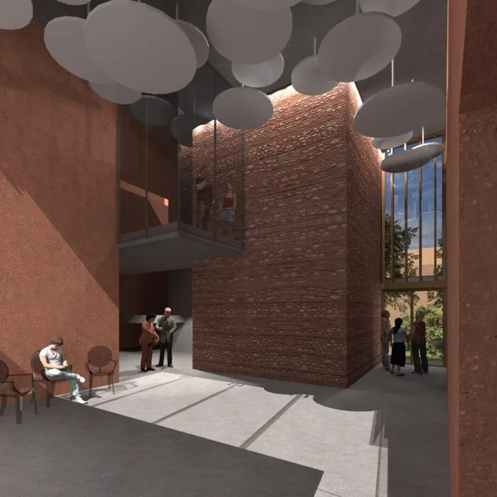 Visuel du campus St Sauveur à Perpignan - Archi Concept - Energie R BET - Mairie de Perpignan - UPVD