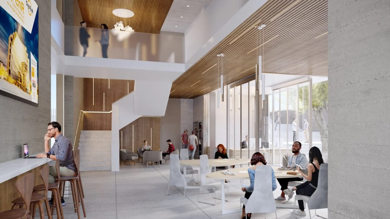 Illustration du projet de construction de construction école d'ingénieurs SUP ENR à Perpignan par ARCHI CONCEPT