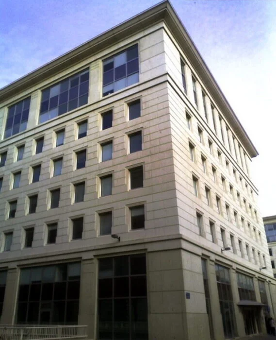 Façade immeuble Thémis à Montpellier