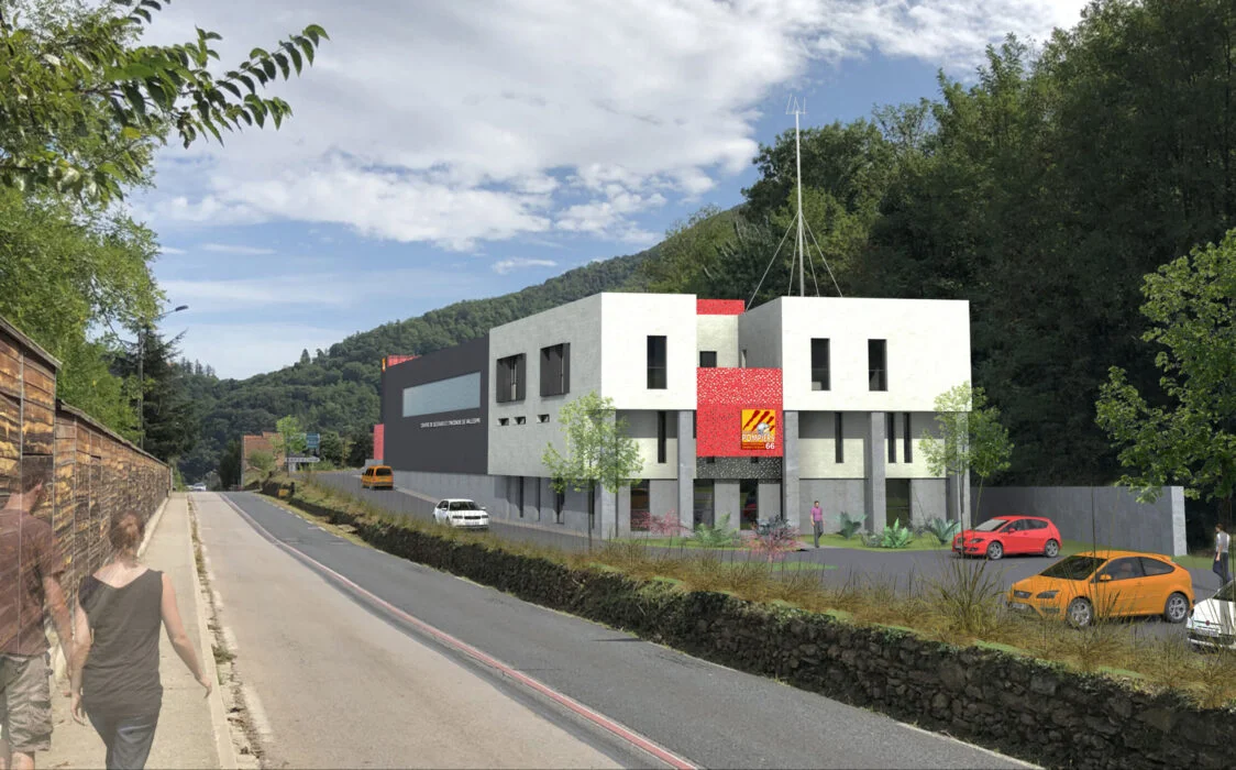 Visuel centre de secours Vallespir Arles sur Tech (66)