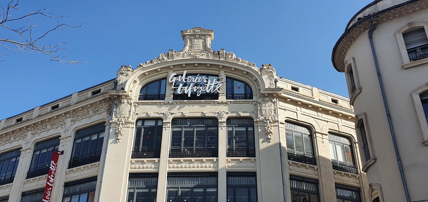 Audit Galeries Lafayettes Beziers_Façade